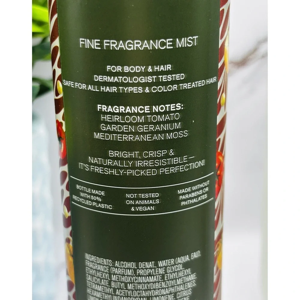 Bath & Body Works Off The Vine Fragrance Mist Body Hair Lotion Wash 3pc Set